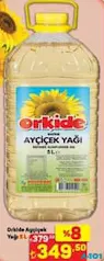 ORKİDE AYÇİÇEK YAĞI 5 L ORKİDE AYÇİÇEK YAĞI 5 L
